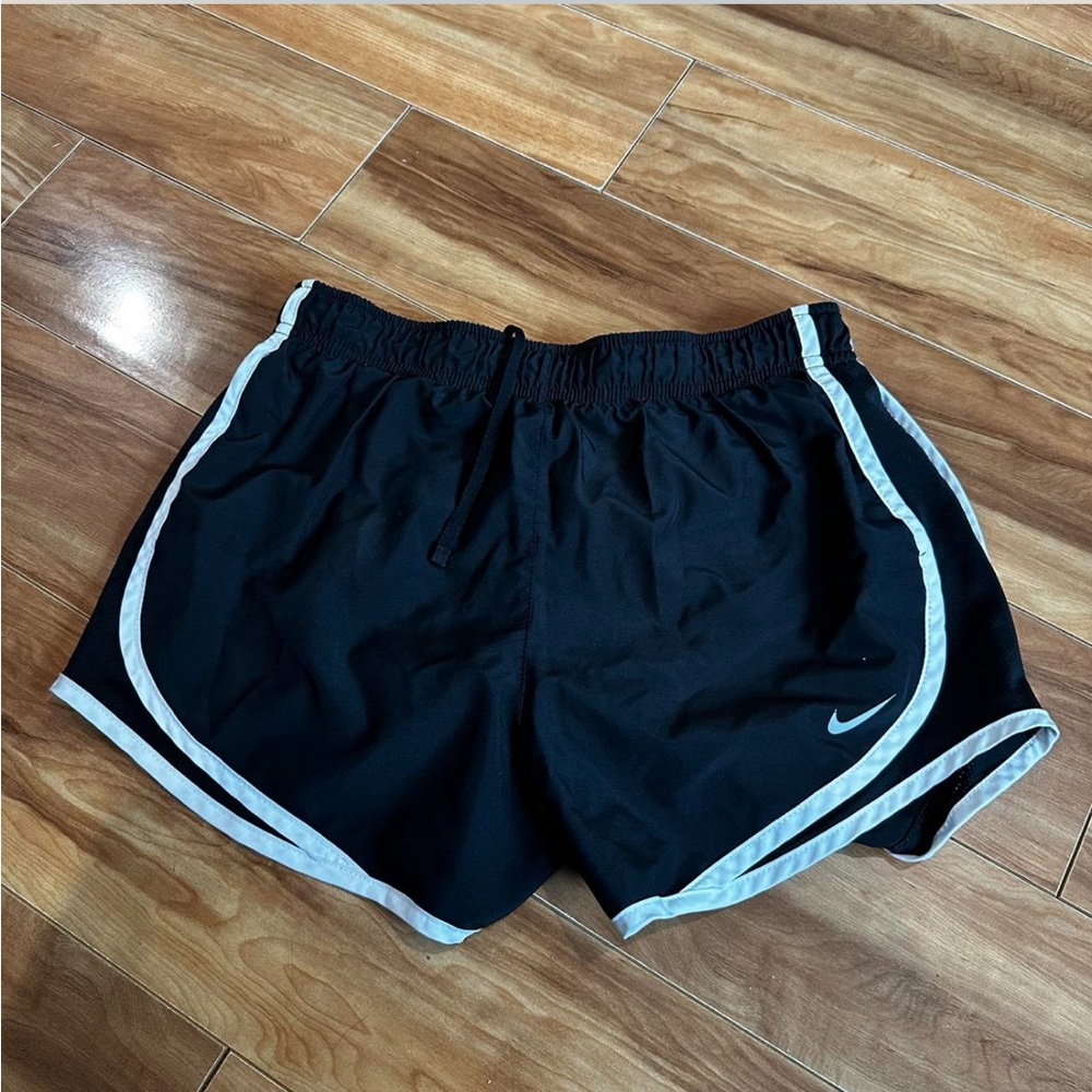 Nike Black and White Athletic Shorts